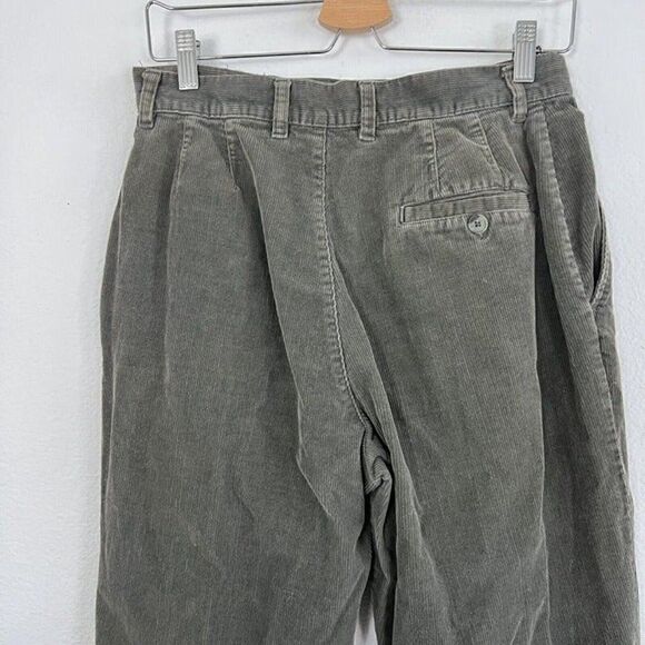 Northern Refections Straight Leg Womens Grey Corduroy Trouser Pants Size Medium - Picture 8 of 11
